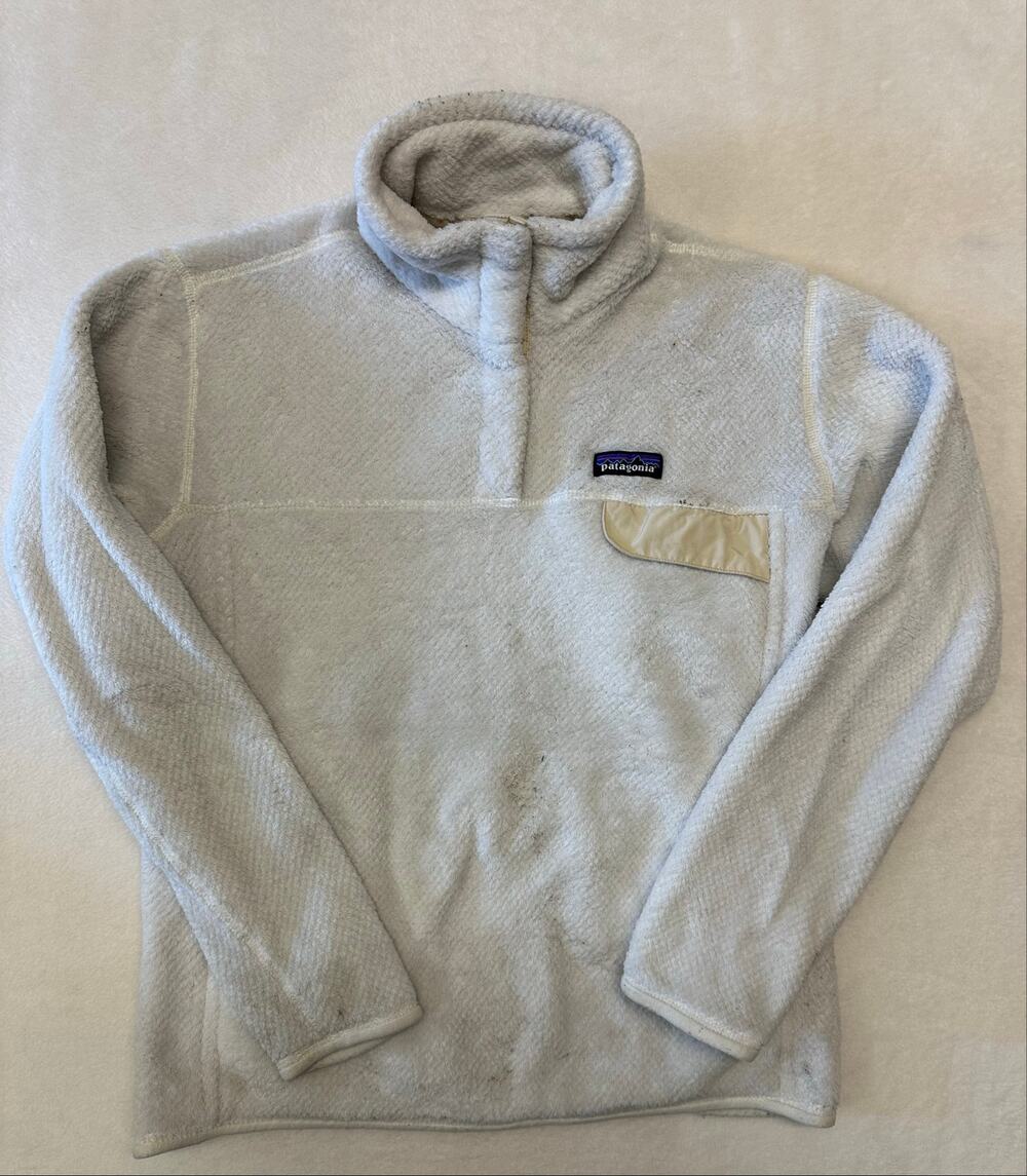 Patagonia Womens Re-Tool Snap-T Fleece Pullover Large * Read Description*